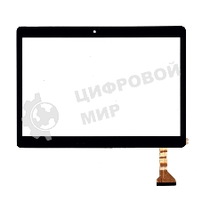 Сенсорное стекло (тачскрин) для Prestigio MultiPad Wize PMT3096 1069A4, черное