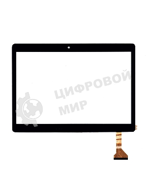 Сенсорное стекло (тачскрин) для Prestigio MultiPad Wize PMT3096 1069A4, черное