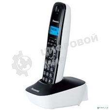 Телефон беспроводной (DECT) Panasonic KX-TG1611RUW (белый) АОН, Caller ID,12 мелодий звонка,подсветка дисплея,поиск трубки