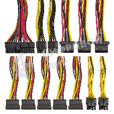 Блок питания ExeGate UN800 (EX292179RUS-PC), 800Вт, 120мм, серебряный