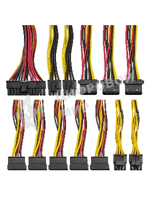 Блок питания ExeGate UN800 (EX292179RUS-PC), 800Вт, 120мм, серебряный