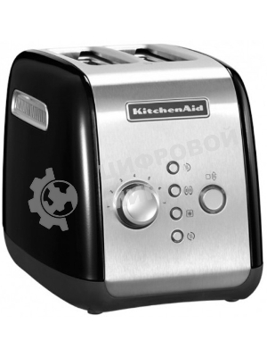 Тостер KitchenAid 5KMT221EOB черный, 1100 Вт, 2 слота