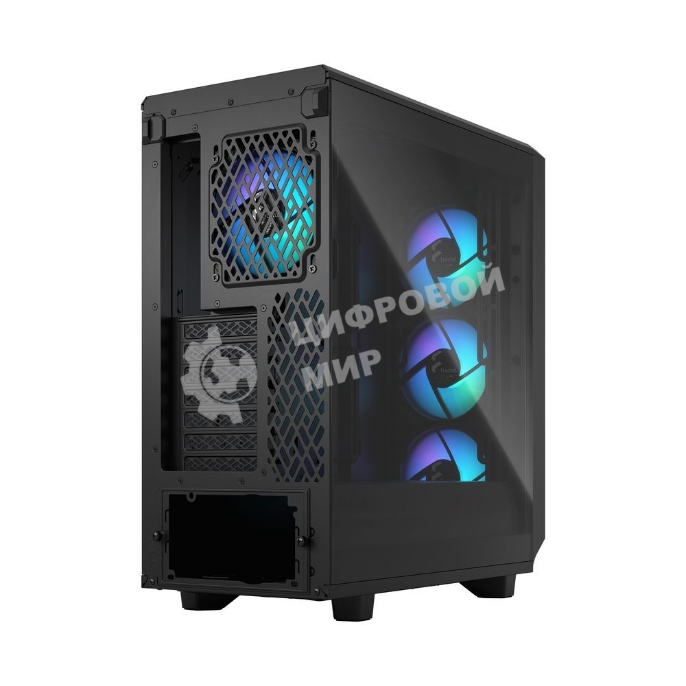 Компьютерный корпус Fractal Design Meshify 2 Compact Lite RGb черный TG Light Tint/FD-C-MEL2C-05