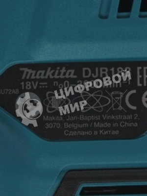 Пила сабельная Makita DJR188Z 18В, Li-ion, 0-3000об\м, ход-20мм, рез-255мм