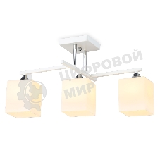 Светильник Ambrella light TR303113/3 WH/CH/FR белый/хром/белый матовый E27/3 max 40W 490*260*290