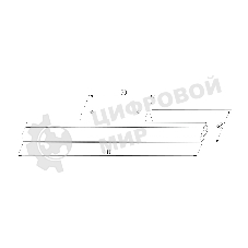 Светильник настенный светодиодный MRL LED 1075 / Tabla LED хром