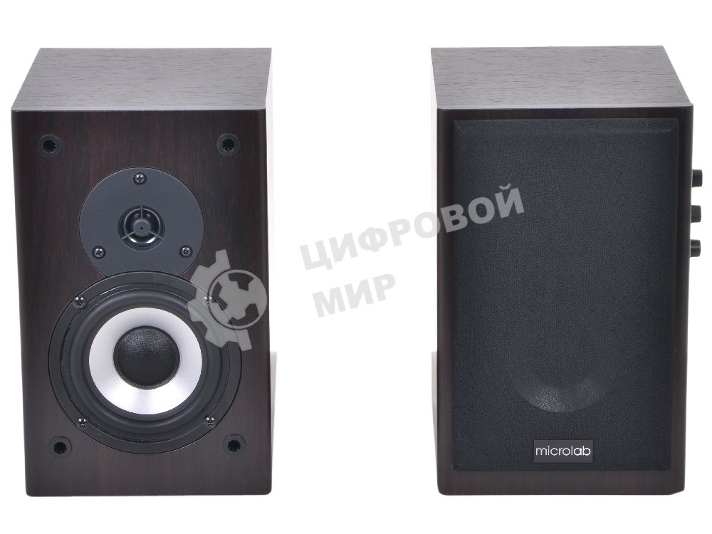 Колонки Microlab B-72 2.0 темное дерево 16Вт     