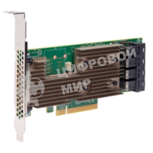 Контроллер SAS 9305-16i SGL (05-25703-00) PCI-E 3.0 x8, 16port int 12Gb/s, SAS/SATA HBA