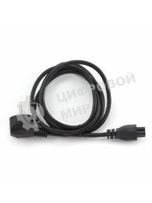 Кабель питания для ноутбуков Cablexpert PC-186-ML12 1.8м, 3-pin, с зазем., пакет