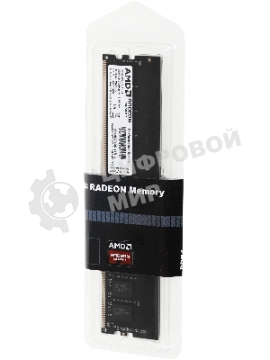 Оперативная память AMD Radeon R7, DDR4, 4GB (1x4 GB), 2400 MHz, CL16, DIMM
