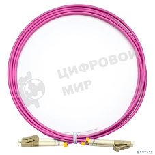 Шнур оптический Cabeus FOP-50-OM4-LC-LC-2m duplex LC-LC 50/125 мм OM4 2м LSZH
