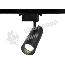 Трековый однофазный светодиодный светильник Ambrella light GL5860 BK черный LED 30W 4200K 24°