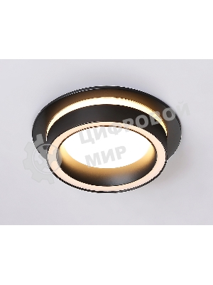 Светильник Ambrella light TN5241 BK черный GX53 D110*42