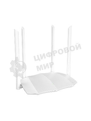 Маршрутизатор Tenda AC5 1200Mbps 11AC wave2Router, MU-MIMO,1Ghz CPU，4X5dbi Antennas, 1X100Mbps WAN, 3x100Mbps LAN,WiFi On/Off Switch,Universal Rep