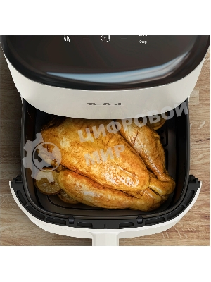Аэрогриль Tefal Easy Fry Max EY245AE0 бежевый, 1500 Вт, 5 л, сенсор, 11 программ