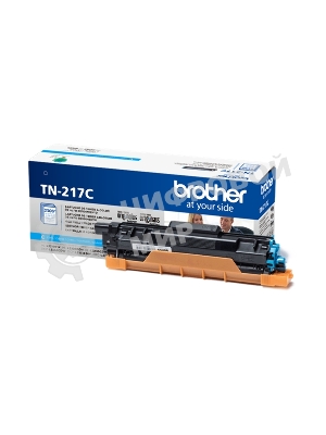Картридж лазерный Brother TN217C голубой для MFC-L3770CDW, DCP-L3550CDW, HL-L3230CDW 2300 стр
