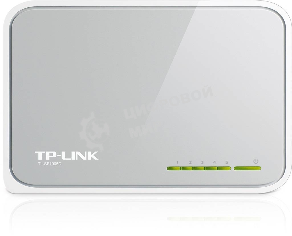 Коммутатор TP-Link SOHO TL-SF1005D Коммутатор 5-port 10/100M mini Desktop Switch, 5 10/100M RJ45 ports, Plastic case