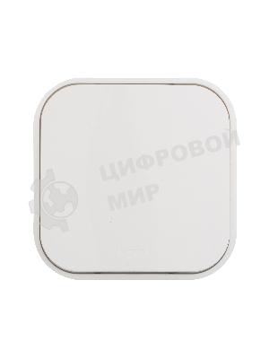 Выключатель Quteo 10A 1-клав., белый