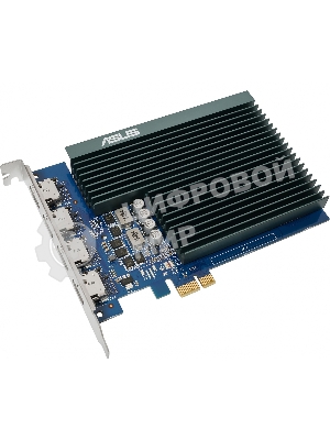Видеокарта Asus GT730-4H-SL-2GD5 NVIDIA GeForce GT 730 2Gb GDDR5 902/5010 HDMIx4 HDCP Ret
