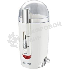 Кофемолка Gorenje SMK150WI 150Вт сист.помол.:одинарный нож вместим.:60гр серый/белый