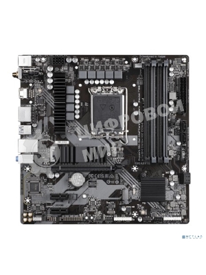 Материнская плата Gigabyte B760M DS3H AX DDR4 (V1.2/V1.3), LGA 1700, Intel B760, 4xDDR4, 4xSATA, 2xM.2, 1xPCI-E 4.0 x16, 2xPCI-E 4.0 x1, 1xHDMI, 2xDP, 1x 2.5Gb LAN, 3xUSB 3.2 Gen 1, 2xUSB 2.0, 3x3.5 мм, 7.1, Micro-ATX