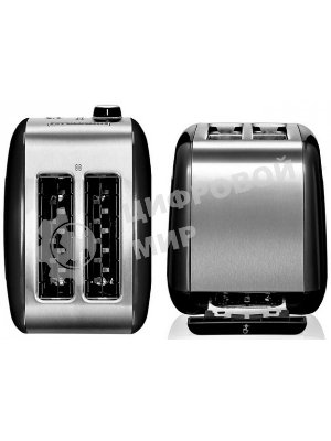 Тостер KitchenAid 5KMT221EOB черный, 1100 Вт, 2 слота