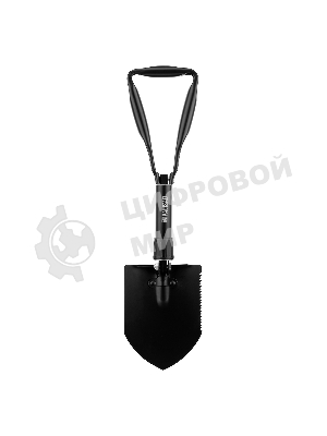 Лопата походная Palisad 150х200х253-620 мм, цельнометаллическая, складная в чехле