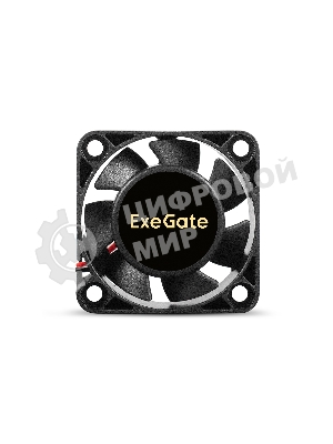 Вентилятор 5В DC ExeGate ExtraSilent ES04010S2P-5 (40x40x10 мм, Sleeve bearing (подшипник скольжения), 2pin, 4500RPM, 22dBA)