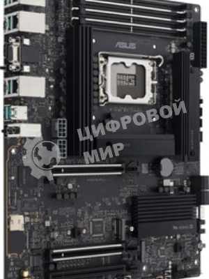 Материнская плата ASUS PRO WS W880-ACE SE, LGA1851, Intel W880, 4xDDR5, 4xSATA, 4xM.2, 1xPCIe 5.0 x16, 1xPCIe 5.0 x8, 1xPCIe 4.0 x16, 1xHDMI, 1xVGA, 3x2.5Gb LAN, 1xThunderbolt 4, 1xUSB-C 20Gbps, 6xUSB-A 10Gbps, 2x3.5 мм, 7.1, ATX