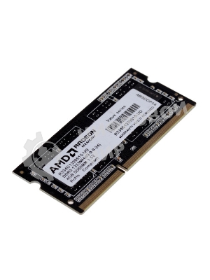 Оперативная память AMD Radeon R3, DDR3, 4GB (1x4GB), 1333MHz, CL9, SO-DIMM