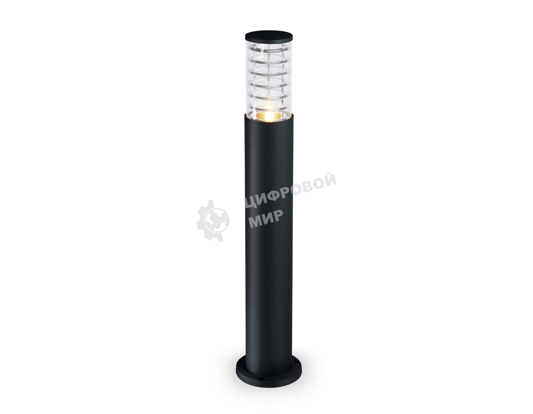 Светильник Ambrella light ST2536 BK/CL черный/прозрачный IP54 E27 max 40W D108*800
