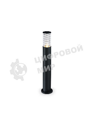Светильник Ambrella light ST2536 BK/CL черный/прозрачный IP54 E27 max 40W D108*800