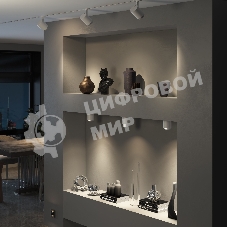 Светильник потолочный светодиодный Cors 10W (25032/LED) белый/серебро