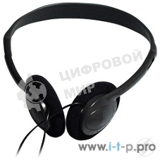 Проводные наушники Ritmix RH-501 черный, накладные, Jack 3.5 мм, складная конструкция