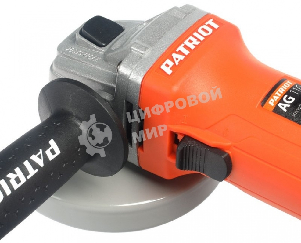 Углошлифовальная машина Patriot AG 116 700Вт 11000об/мин рез.шпин.:M14 d=115мм