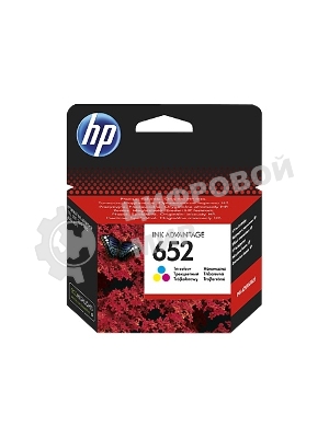 Картридж струйный HP 652 F6V24AE многоцветный, 200 стр., для HP DJ IA 1115/2135/3635/4535/3835/4675