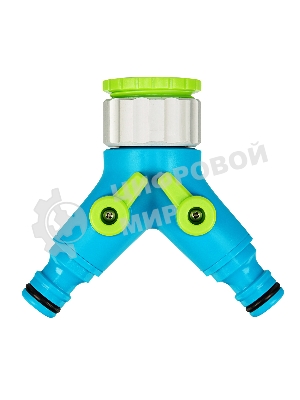 Разветвитель двухканальный LUXE Palisad с внутренней резьбой 3/4