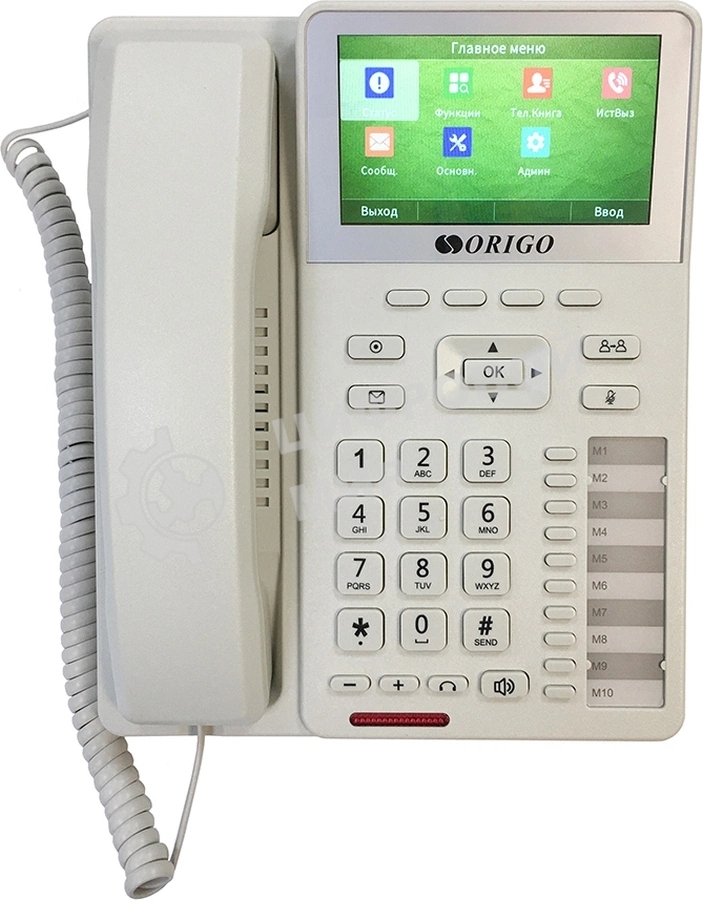 Телефон ORIGO IP-телефон с цветным дисплеем 4.3