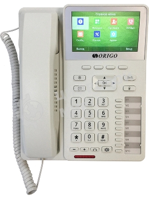 Телефон ORIGO IP-телефон с цветным дисплеем 4.3