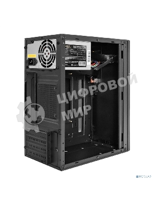 Компьютерный корпус Minitower ExeGate BAA-303U (mATX, без БП, 2хUSB+1хUSB 3.0, HD Audio, черный)