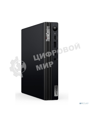 Неттоп Lenovo ThinkCentre Tiny M70q-5 slim i5 14400T (1.3) 16Gb SSD512Gb UHDG без ОС GbitEth WiFi BT 90W kb мышь клавиатура черный (12TESKR400)