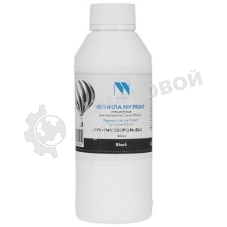 Чернила NVPrint пигментные NV-INK500PGM-BkC для аппаратов Canon PIXMA G5040, G6040, G2040, G7040, G1420, G2420, G3420, G2460, G3460, G3400, G4400, G2400, G1400, G3410, G4410, G2410, G1410, G3411, G1411, G1416; MAXIFY GX6040, GX7040 (500мл) черный