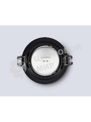 Встраиваемый точечный светильник Ambrella light TN102806 BK черный GU5.3 D81*50
