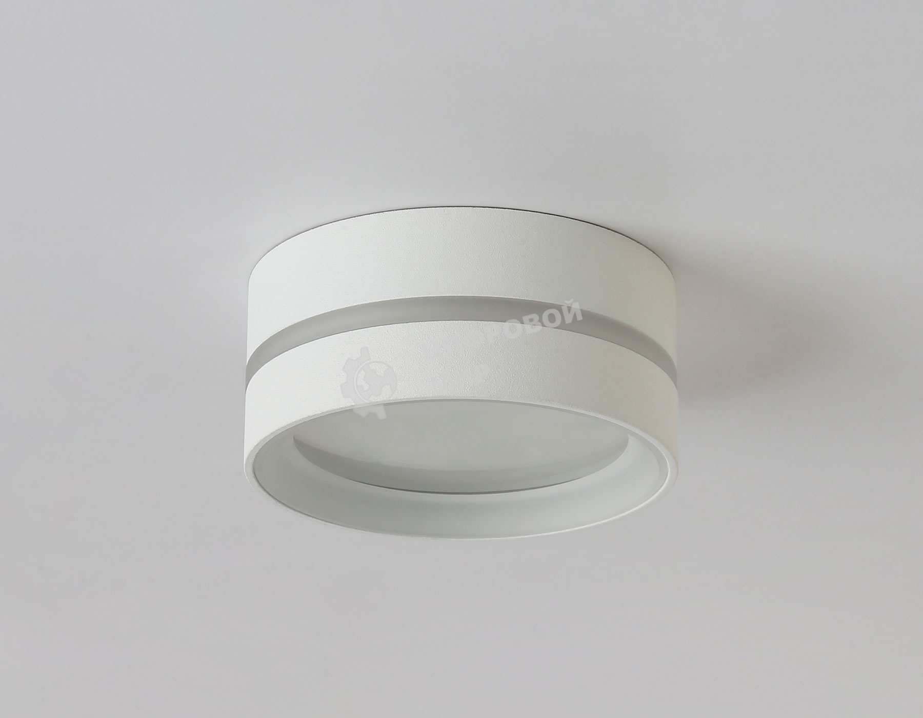 Светильник Ambrella light TN5388 SWH/FR белый песок/белый матовый GX53 IP44 D85*41