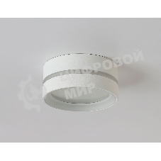 Светильник Ambrella light TN5388 SWH/FR белый песок/белый матовый GX53 IP44 D85*41