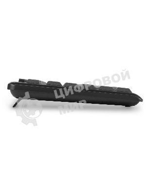 Клавиатура Oklick K225W беспроводная, радиоканал, чёрный