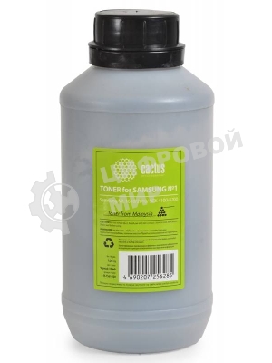 Тонер для принтера Cactus CS-TSG1-120 черный (флакон 120гр) Samsung ML 1610/2010/SCX 4100/4200