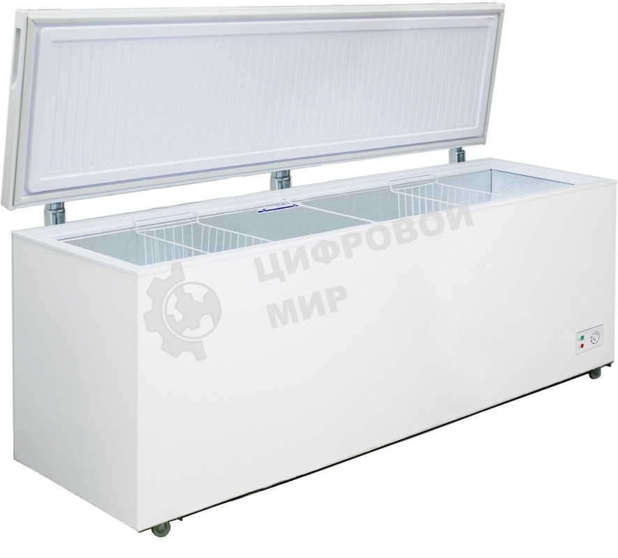 Морозильный ларь Бирюса Б-680KXQ белый, 600л