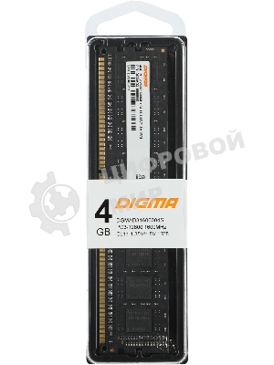 Оперативная память Digma, DDR3, 4Gb (1x4GB), 1600MHz, CL11, DIMM