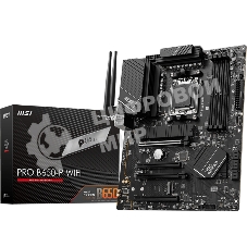 Материнская плата MSI MSI PRO B650-P WIFI Socket AM5 AMD B650 4xDDR5 ATX AC`97 8ch(7.1) 2.5Gg RAID+HDMI+DP